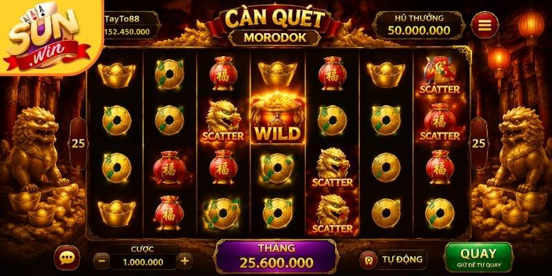 Càn Quét Morodok Sunwin - Phá Đảo Jackpot Nhận Quà Lớn 1 Điểm độc đáo chỉ có tại càn quét morodok Sunwin